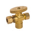 Style 26 | Supply Valve | Quarter Turn | Lead Free | 1/2€? SWT x 3/8€? OD x 3/8€? OD