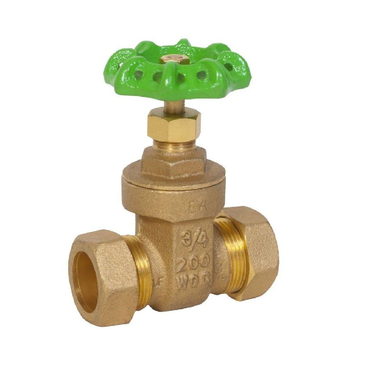 Style 519 | Gate Valve | Lead Free | Brass Compression