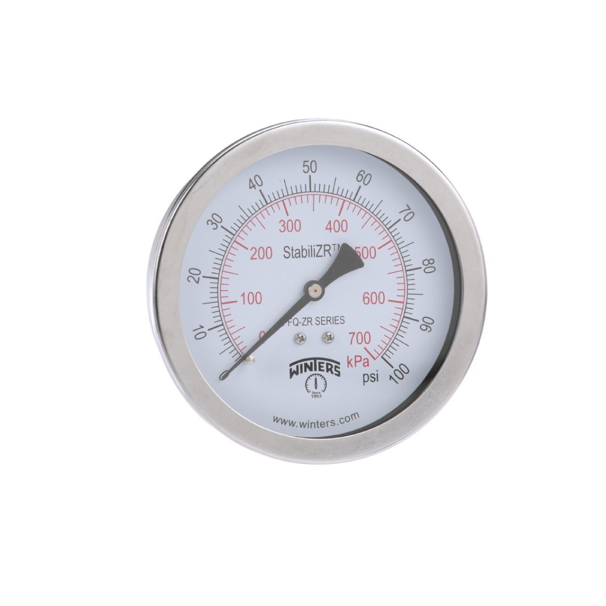 PFP-ZR Gauge | 4in Dial | Back Mount