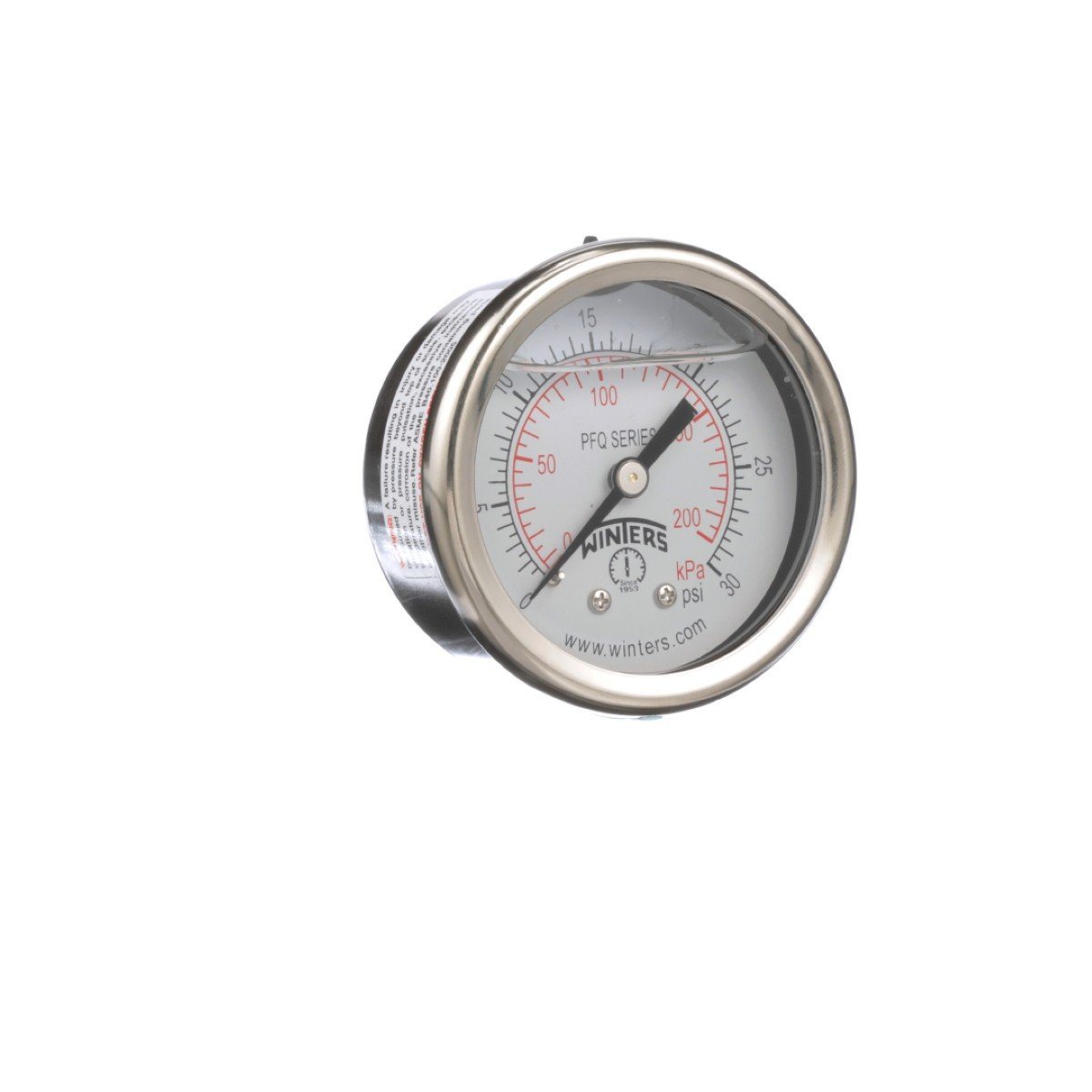 PFQ Gauge | 2in Dial | Back Mount 3