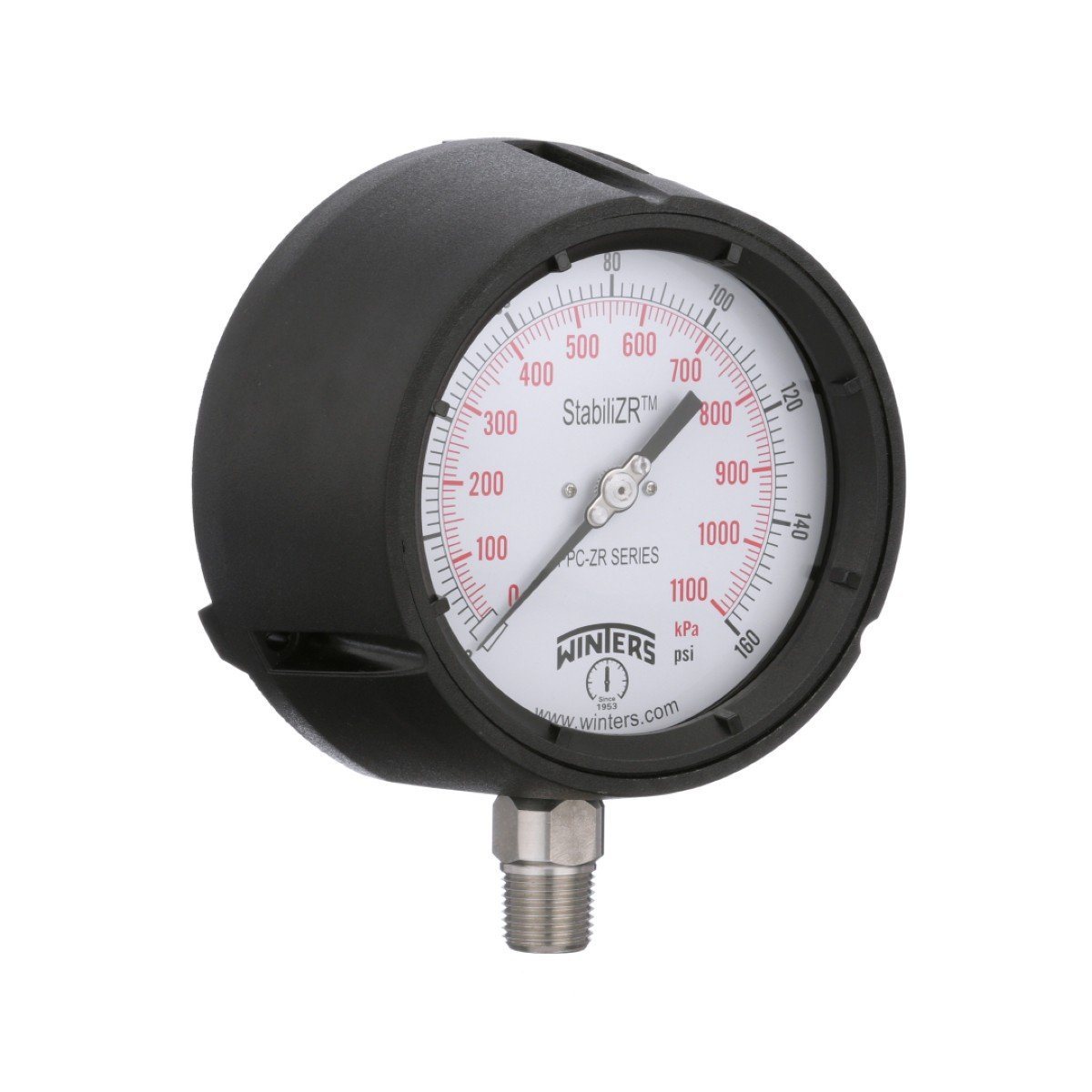 PPC-ZR Gauge | 4.5in Dial | Bottom Mount 2