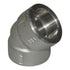 45 Elbow | Socket Weld Fittings | 304 | Domestic