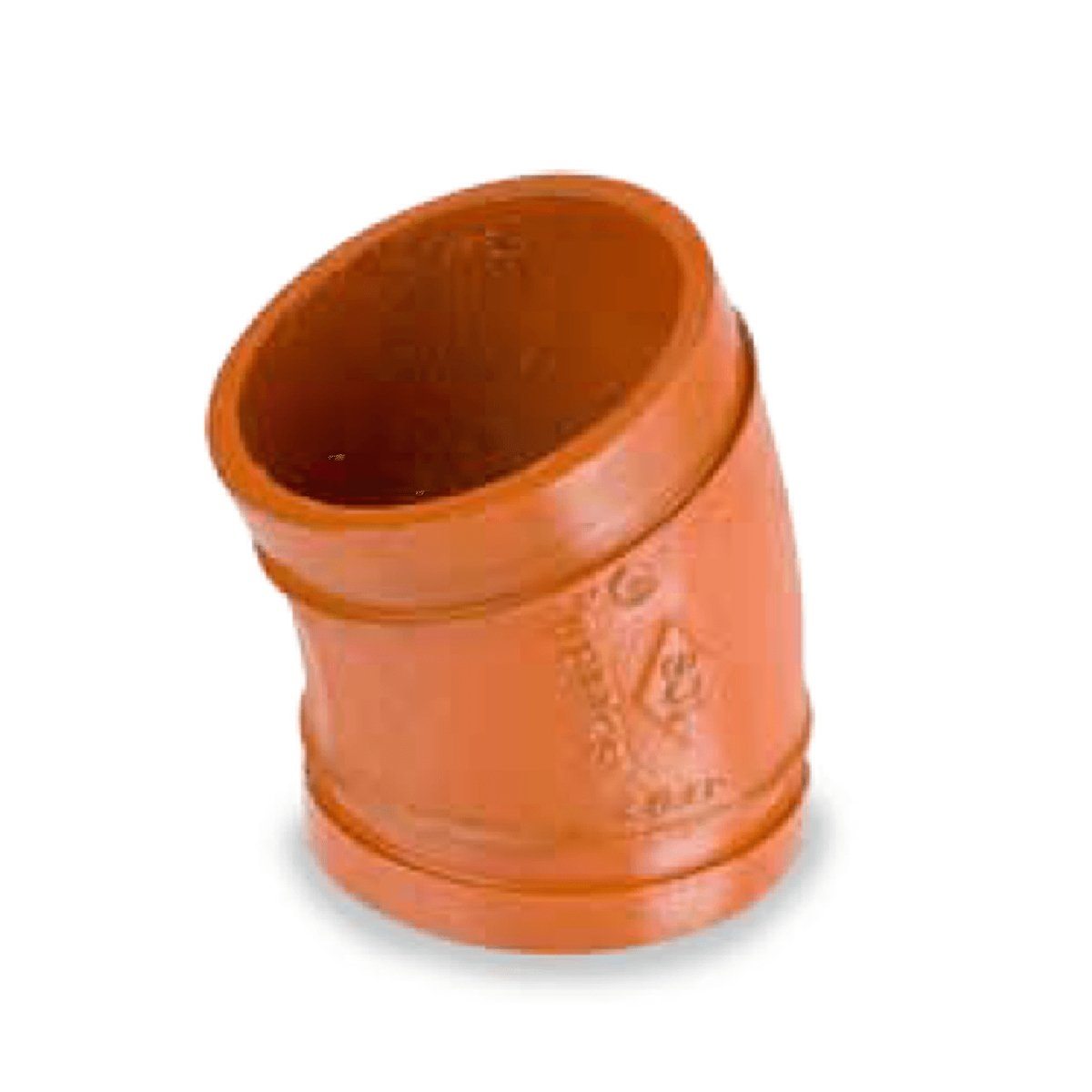 Grooved Standard Radius 22.5 Elbow