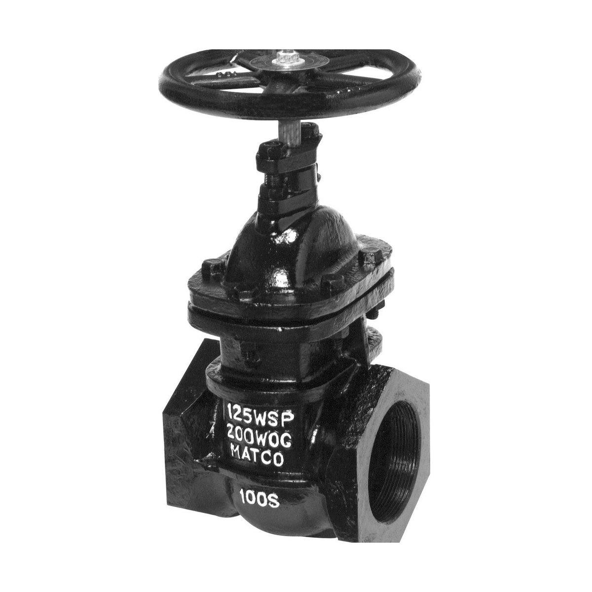 Style 100 | Gate Valve | Cast Iron | Flanged | Threaded
