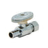 Style 26 | Supply Valve | Quarter Turn | Lead Free | PEX | Straight | 1/2 PEX X 3/8 OD Comp