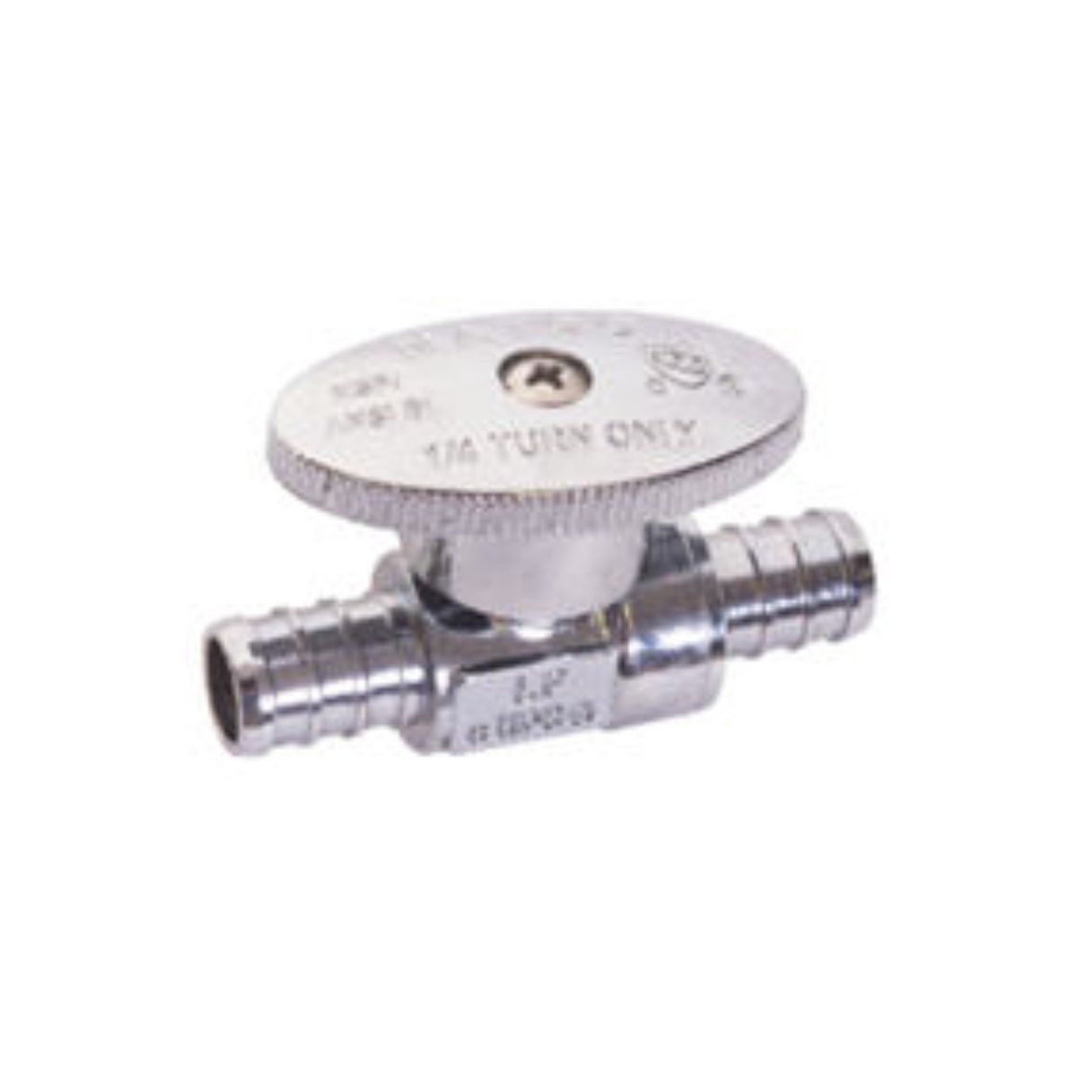 Style 26 | Supply Valve | Quarter Turn | Lead Free | PEX | Straight | 1/2 PEX X 1/2 PEX