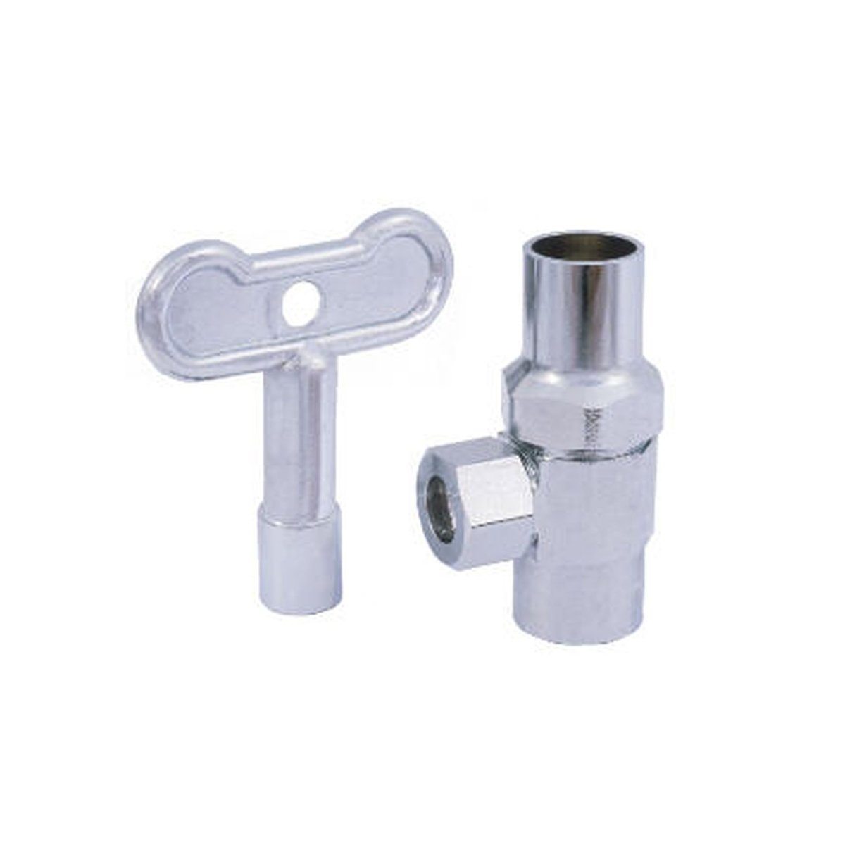Style 29 | Supply Valve | Multi Turn | Lead Free | Angle | 1/2€? SWT x 3/8€? OD Compression