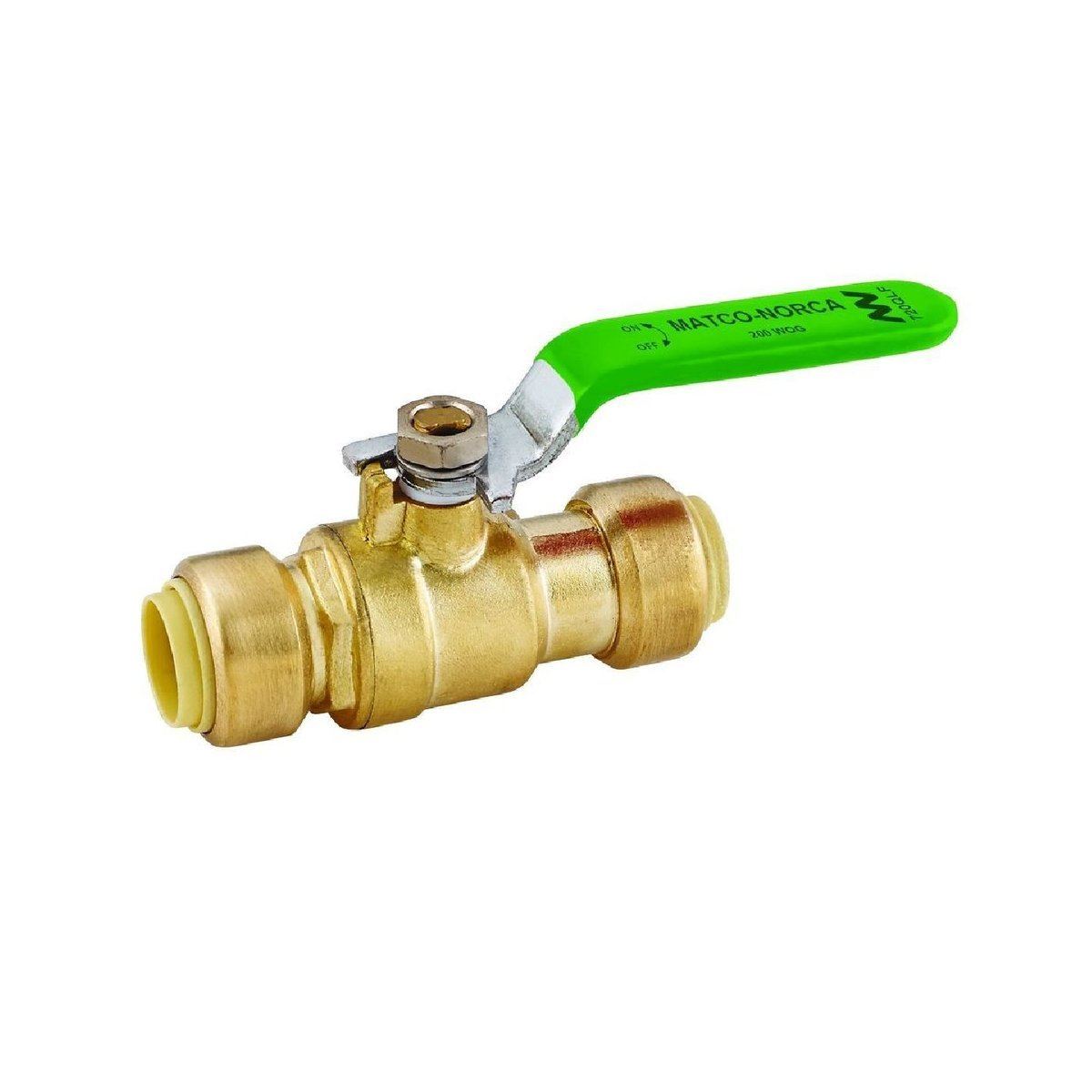 Style 720 | Brass Ball Valve | Push Connect