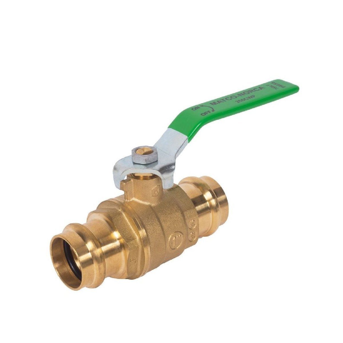 Style 759 | Brass Ball Valve | Lead Free | Press Style | Full Port | Forged Brass