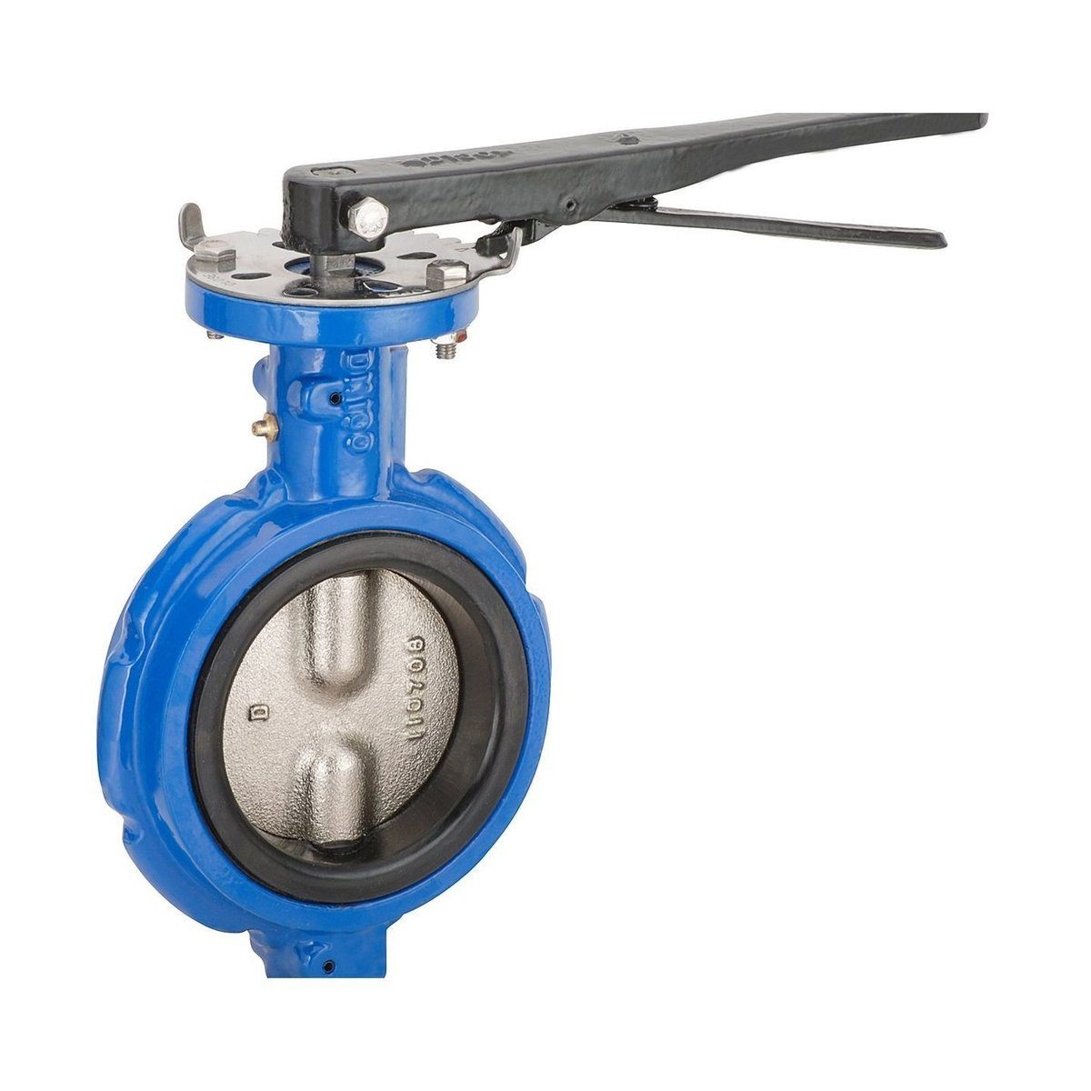 Style B7 | Butterfly Valve | Double Stem | Wafer | Lever