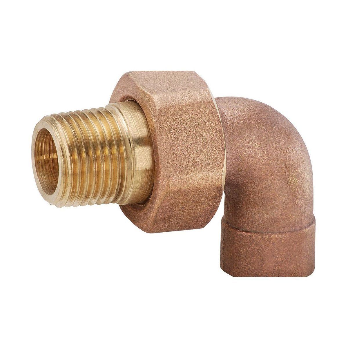 Style ENT | Radiator Supply Valves | Union Elbow | Brass