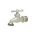 Style FY-695 | Hose Bibb | Lead Free | Chrome Plated | Hose End Outlet | MIP Inlet