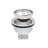 Style SS-145 | Strainer | Stainless Steel | Deep Double Cup With Rubber Stopper