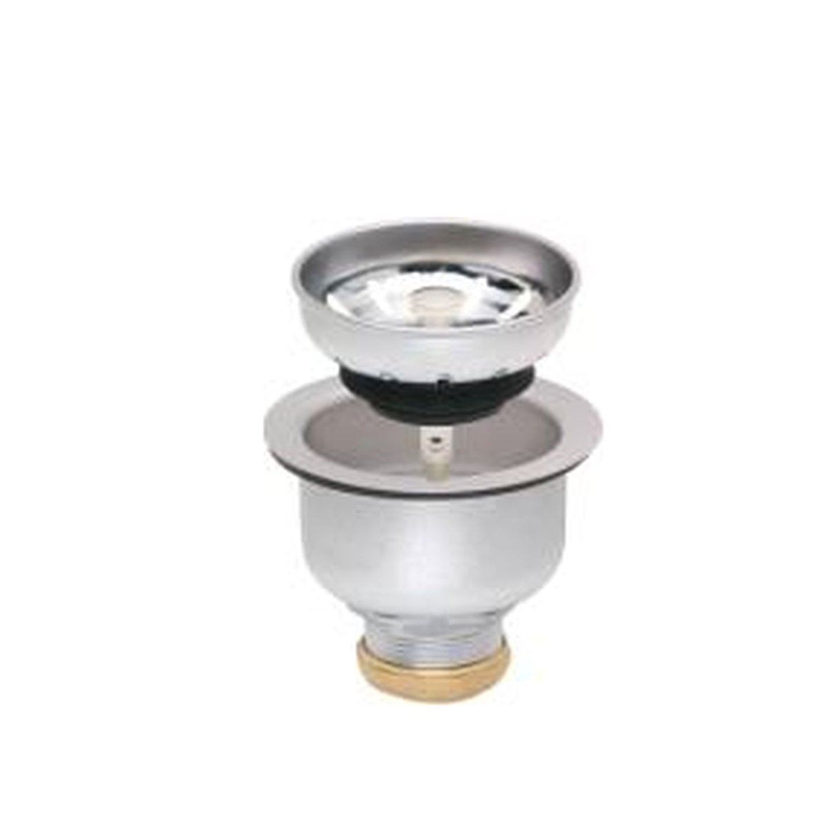 Style SS-185 | Strainer | Stainless Steel | Deep Double Cup, Lock Basket