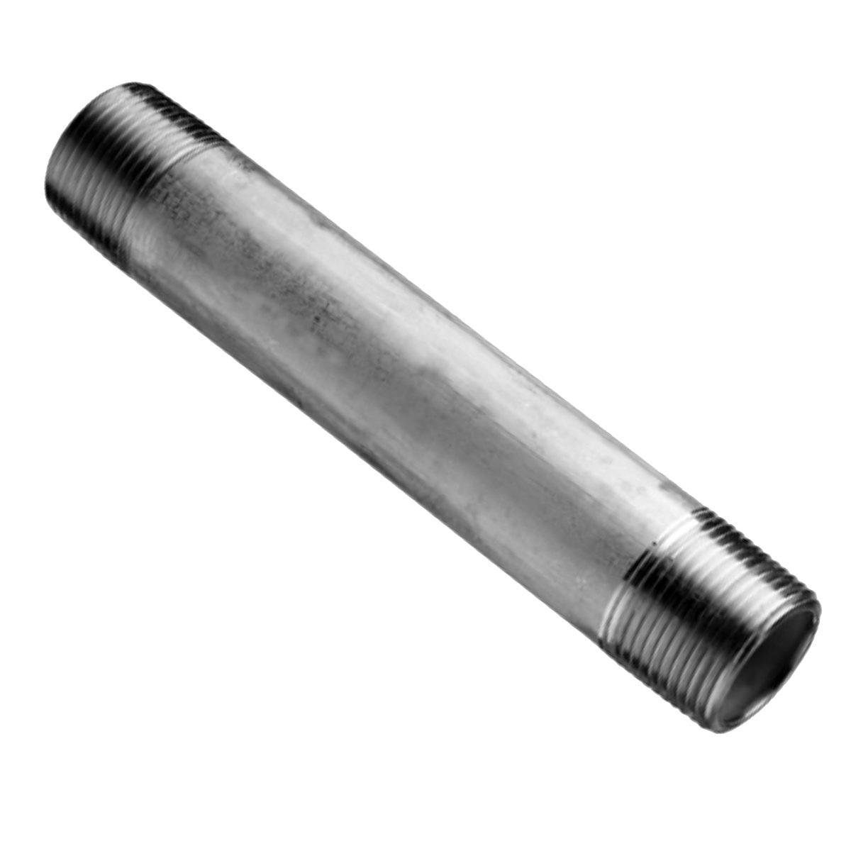 Nipple | SS304 | Threaded Both Ends | Domestic