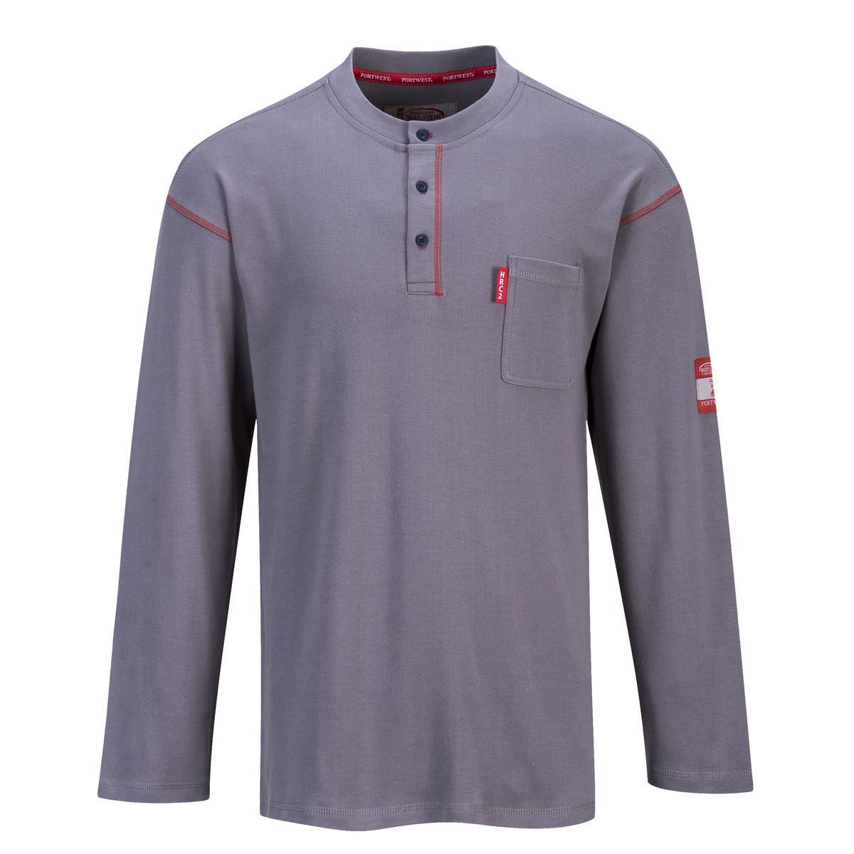 Style FR02 | Bizflame Henley Neck T-Shirt