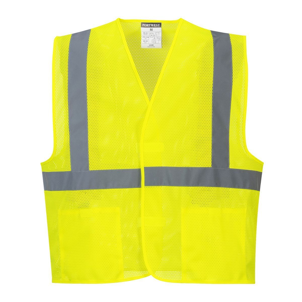 Style UC492 | Economy Mesh Vest