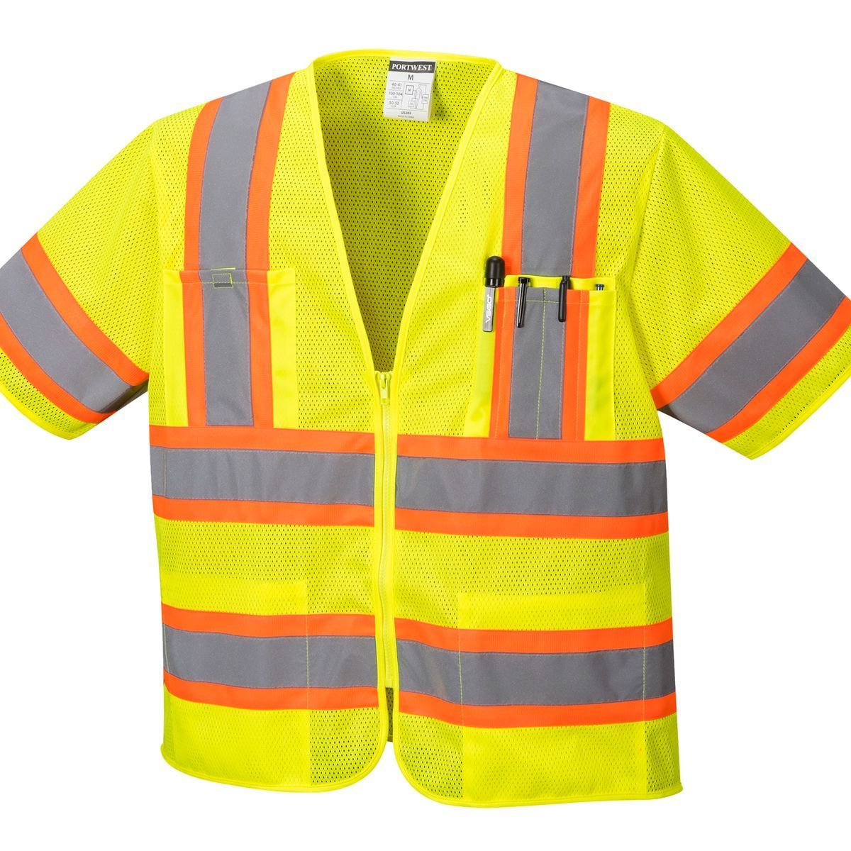 Style US383 | Augusta Sleeved | Hi-Vis Vest