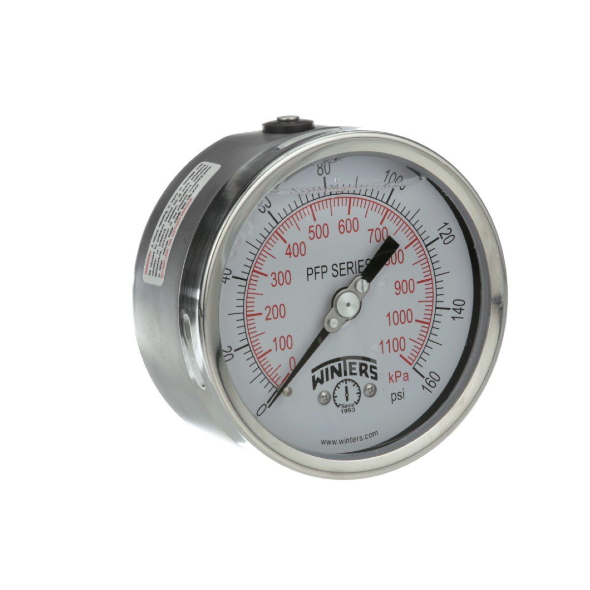 PFP Gauge | 4in Dial | Back Mount