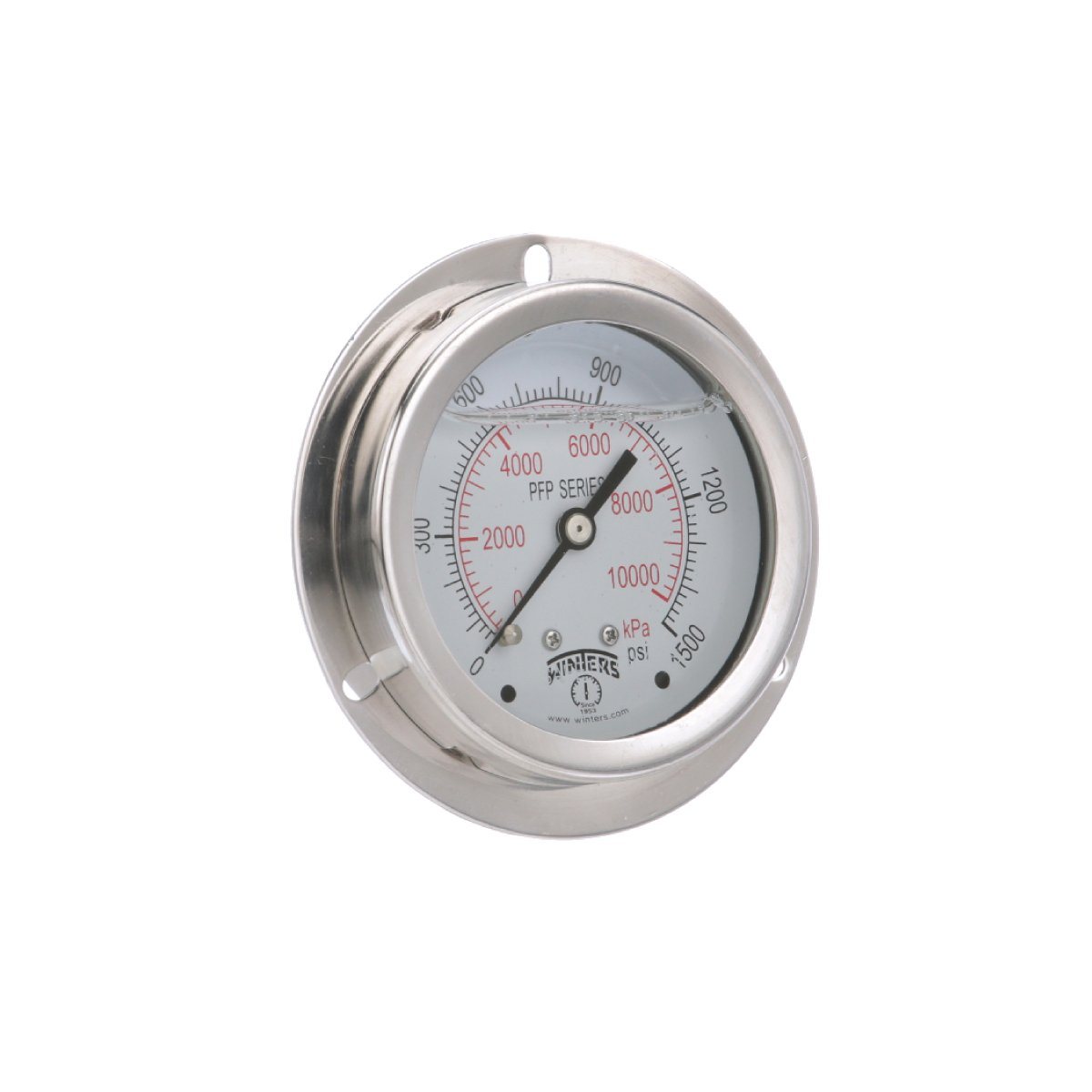 PFP Gauge | 2.5in Dial | Front Flange Panel | Back Mount