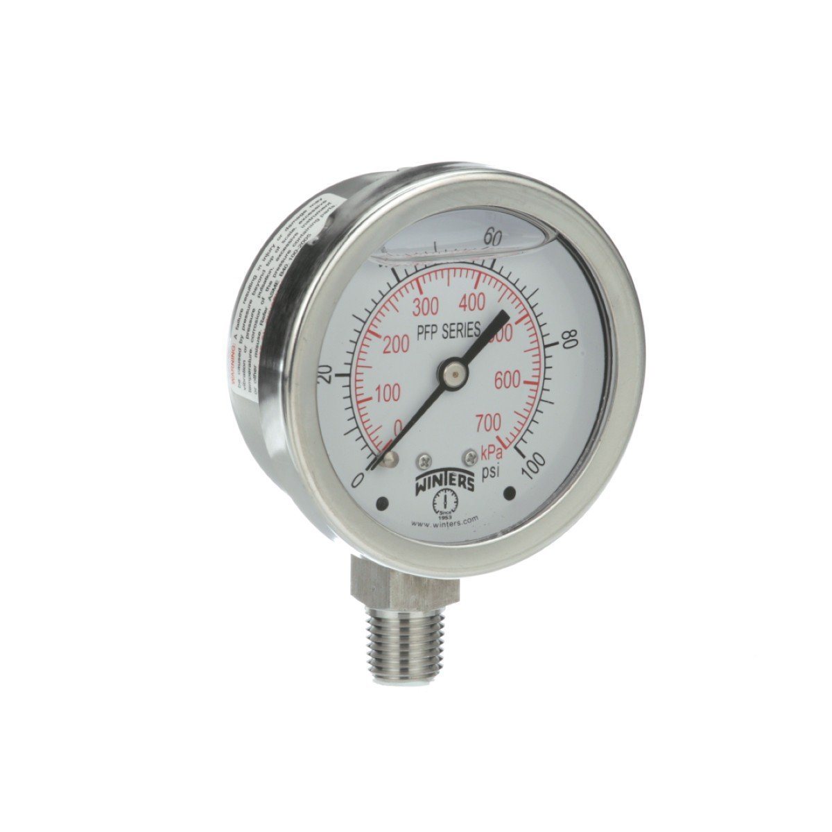 PFP Gauge | 2.5in Dial | Bottom Mount
