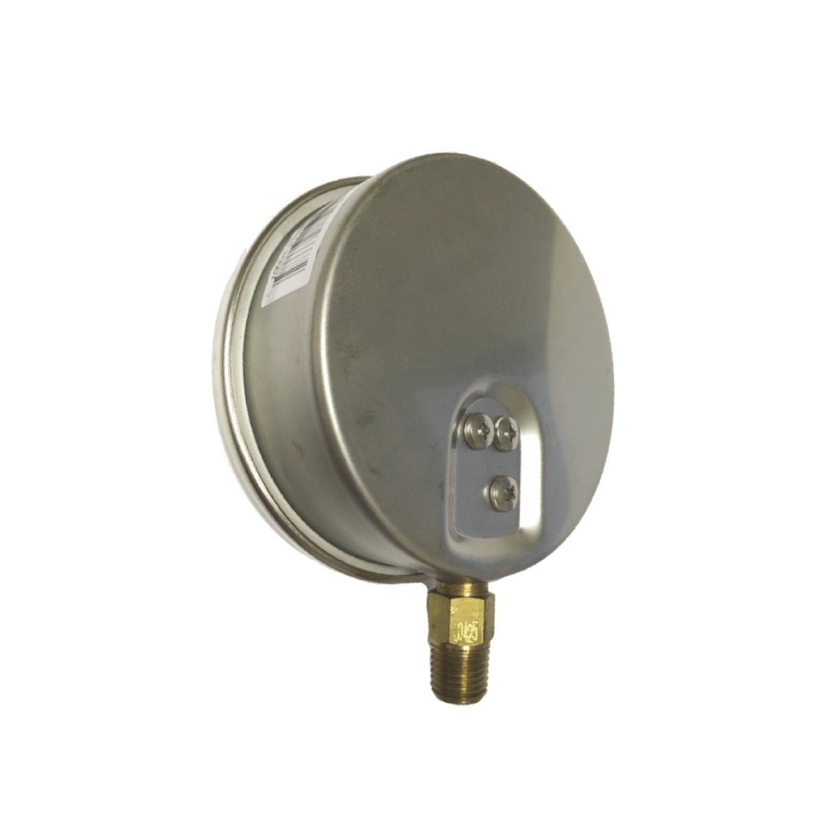 PFQ Gauge | 4in Dial | Lead Free Brass | Back Mount