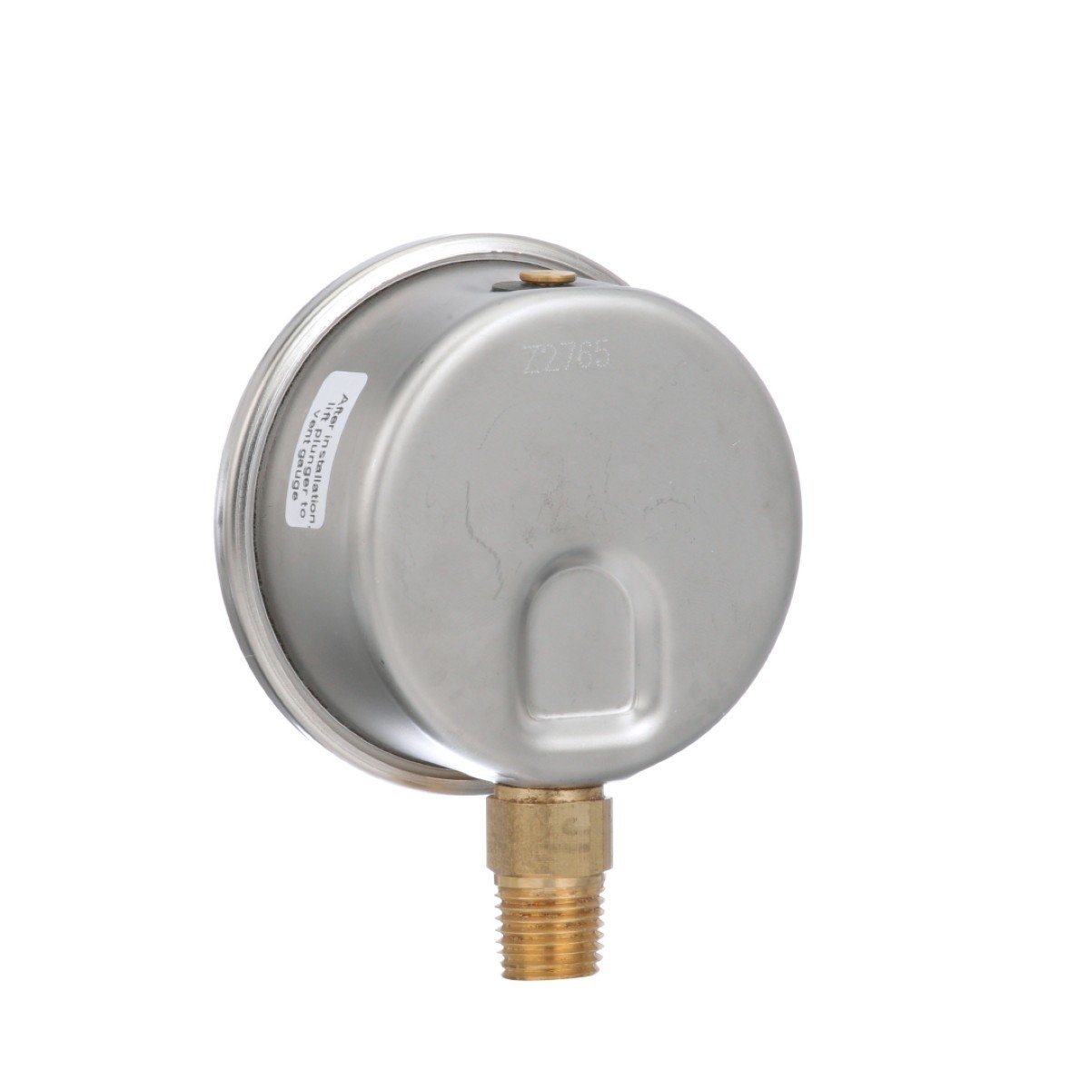 PFQ-ZR Gauge | 2.5in Dial | Bottom Mount