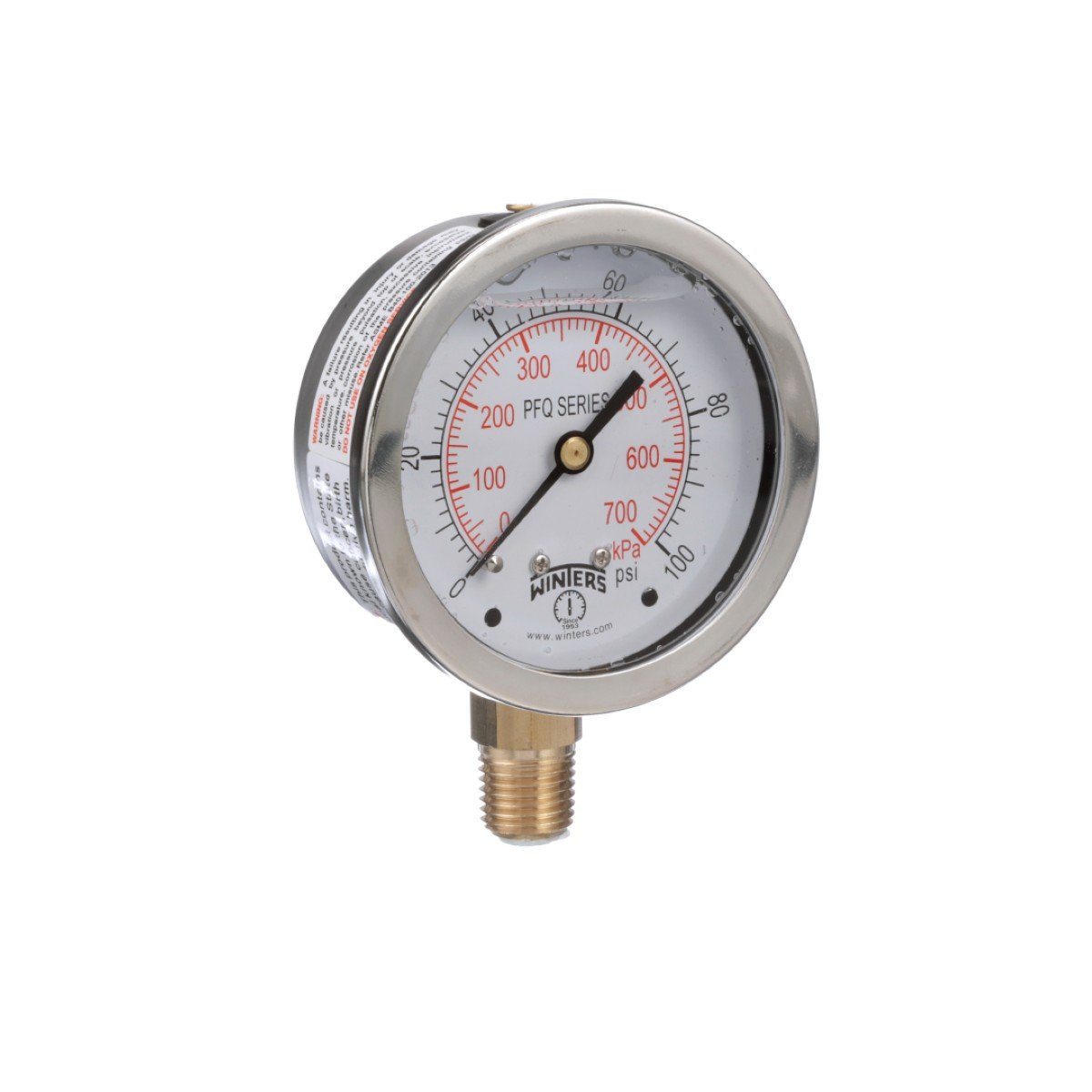 PFQ Gauge | 2.5in Dial | Bottom Mount 4