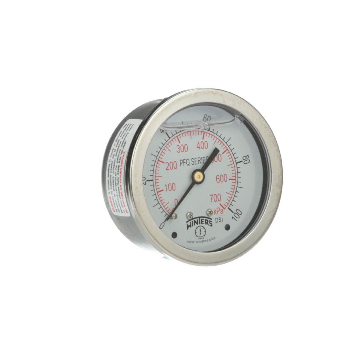 PFQ Gauge | 2.5in Dial | Back Mount 2