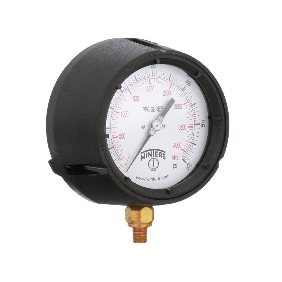 PPC Gauge | 4.5in Dial | Bottom Mount